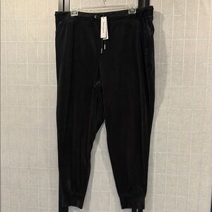 Juicy Couture Classic velour Black Joggers